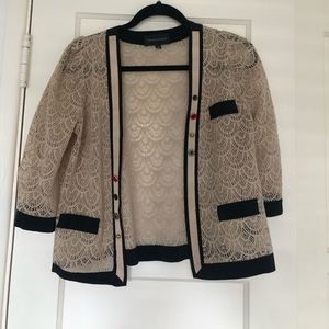 Anthropologie Lace Blazer